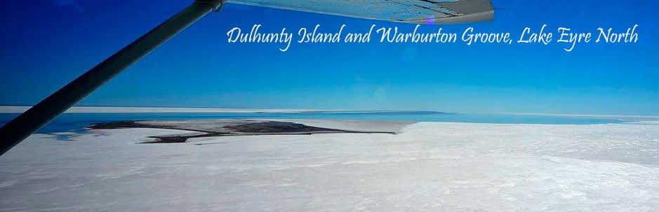 Dulhunty Island and Warburton Groove, Lake Eyre North