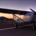 Bush pilots' plane. Photo by Peter Bellingham Bsh pilots' plane