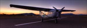 Bush pilots' plane